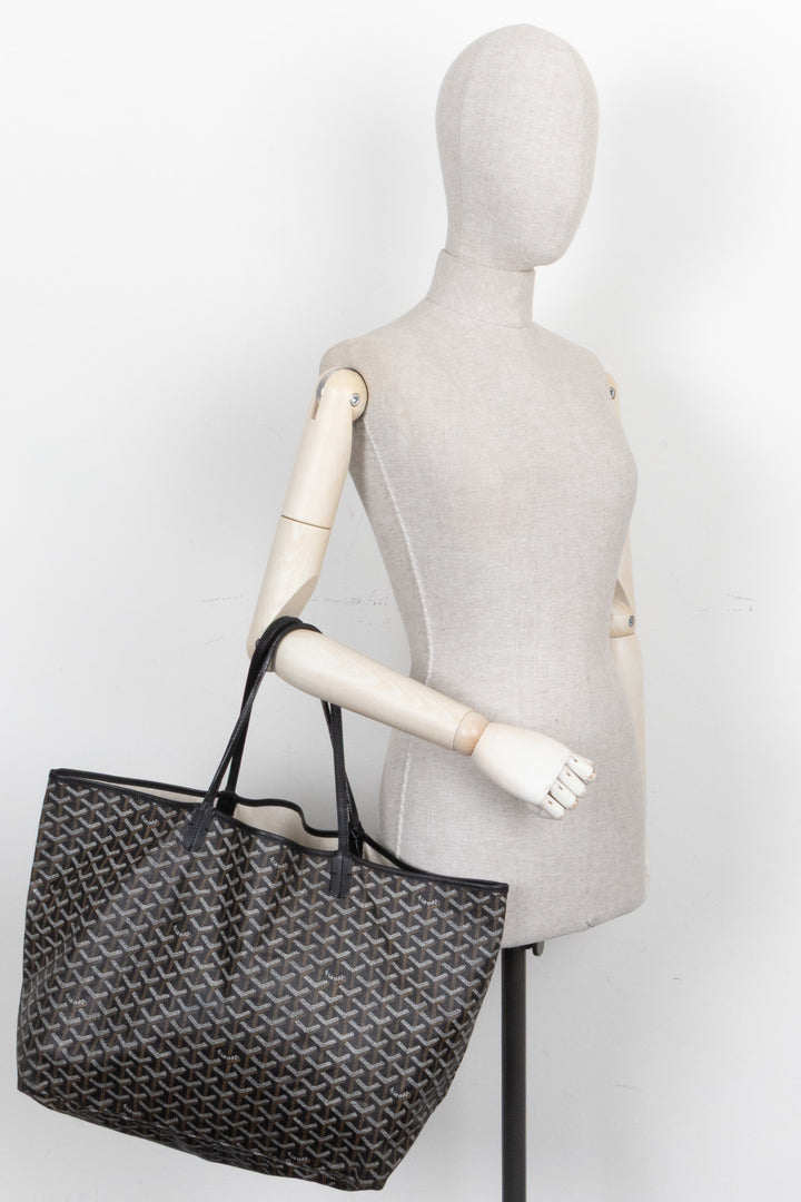 GOYARD Saint Louise GM Bag Goyardine Black