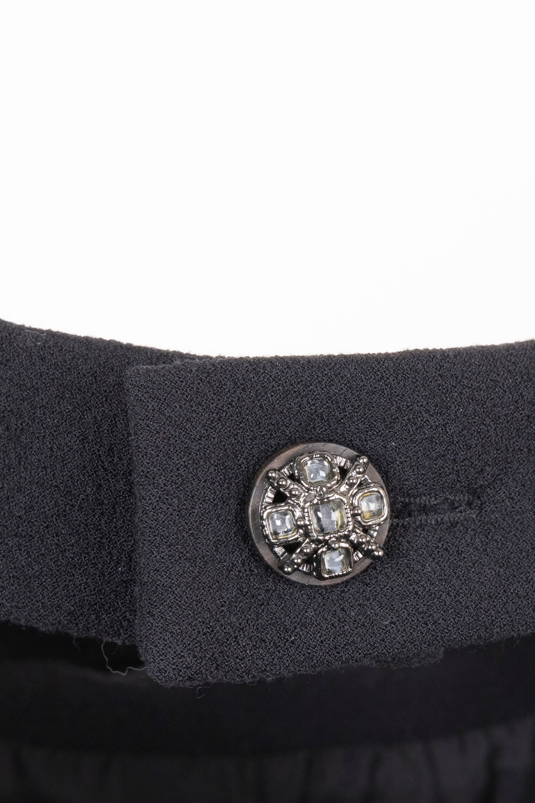 CHANEL Open Back Dress, Black