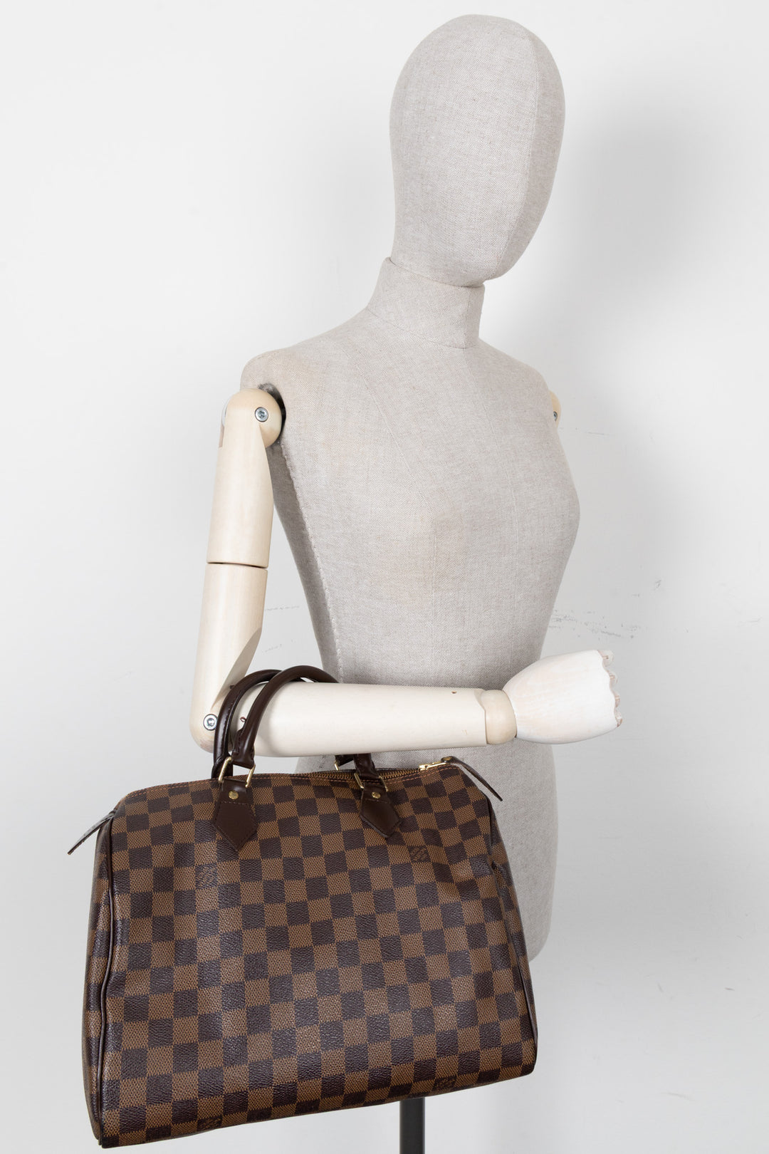 LOUIS VUITTON Speedy 30 Bag Damier Ebene