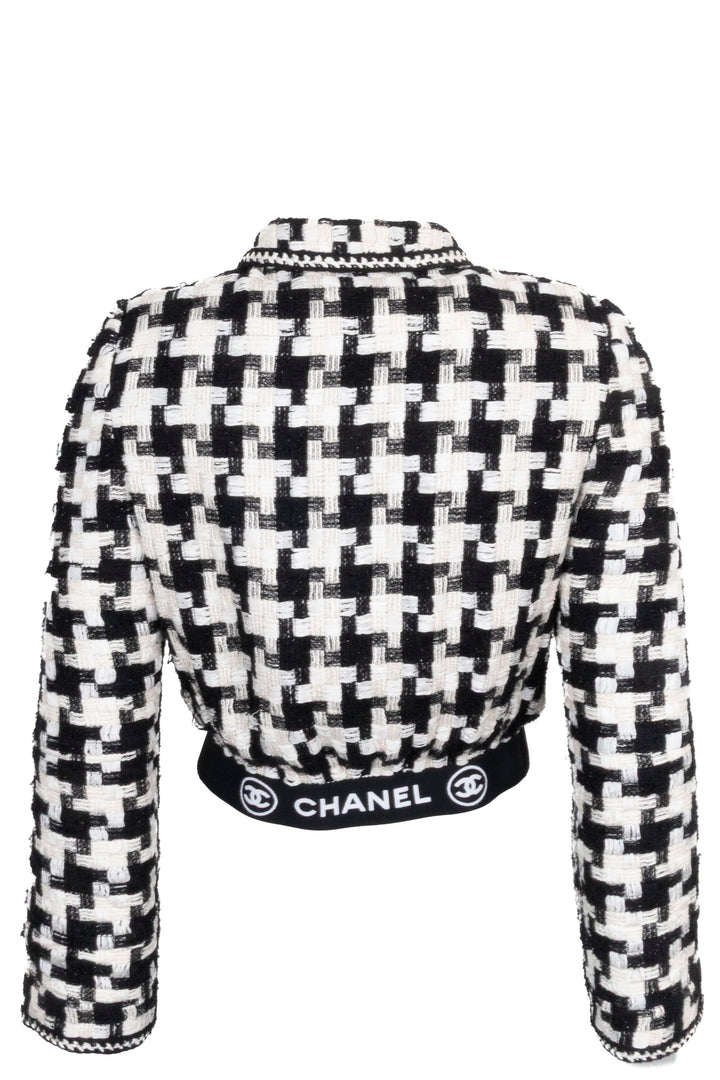 UNFOLD Tweed Bomber Jacket