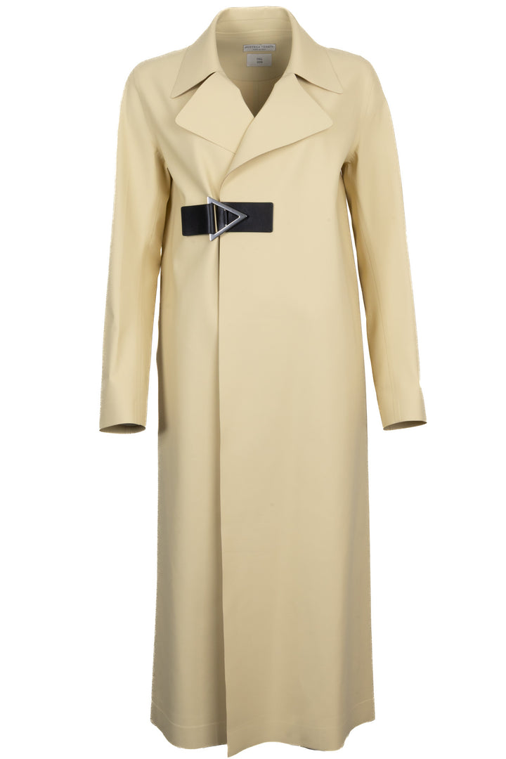 BOTTEGA VENETA 2019 Buckle Coat PVC Pale Yellow