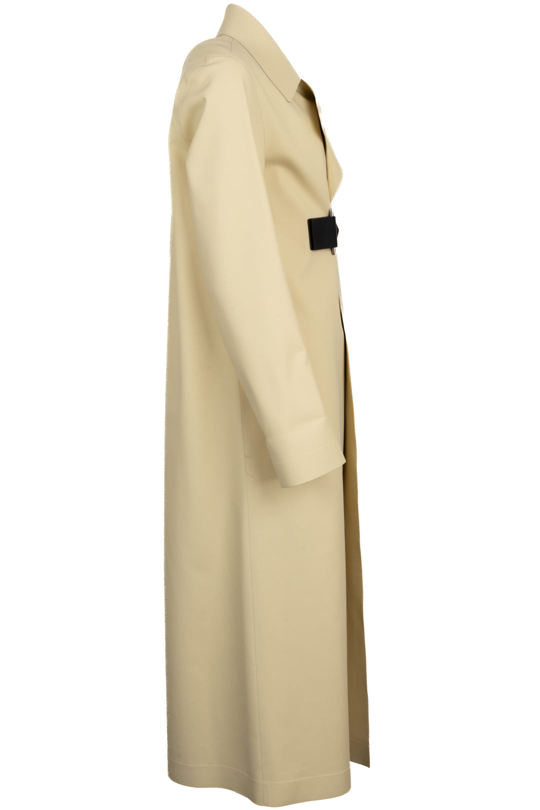 BOTTEGA VENETA 2019 Buckle Coat PVC Pale Yellow