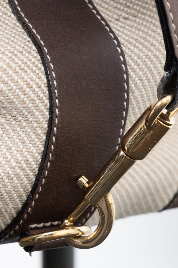 LORO PIANA Weekender 55 Toile Beige
