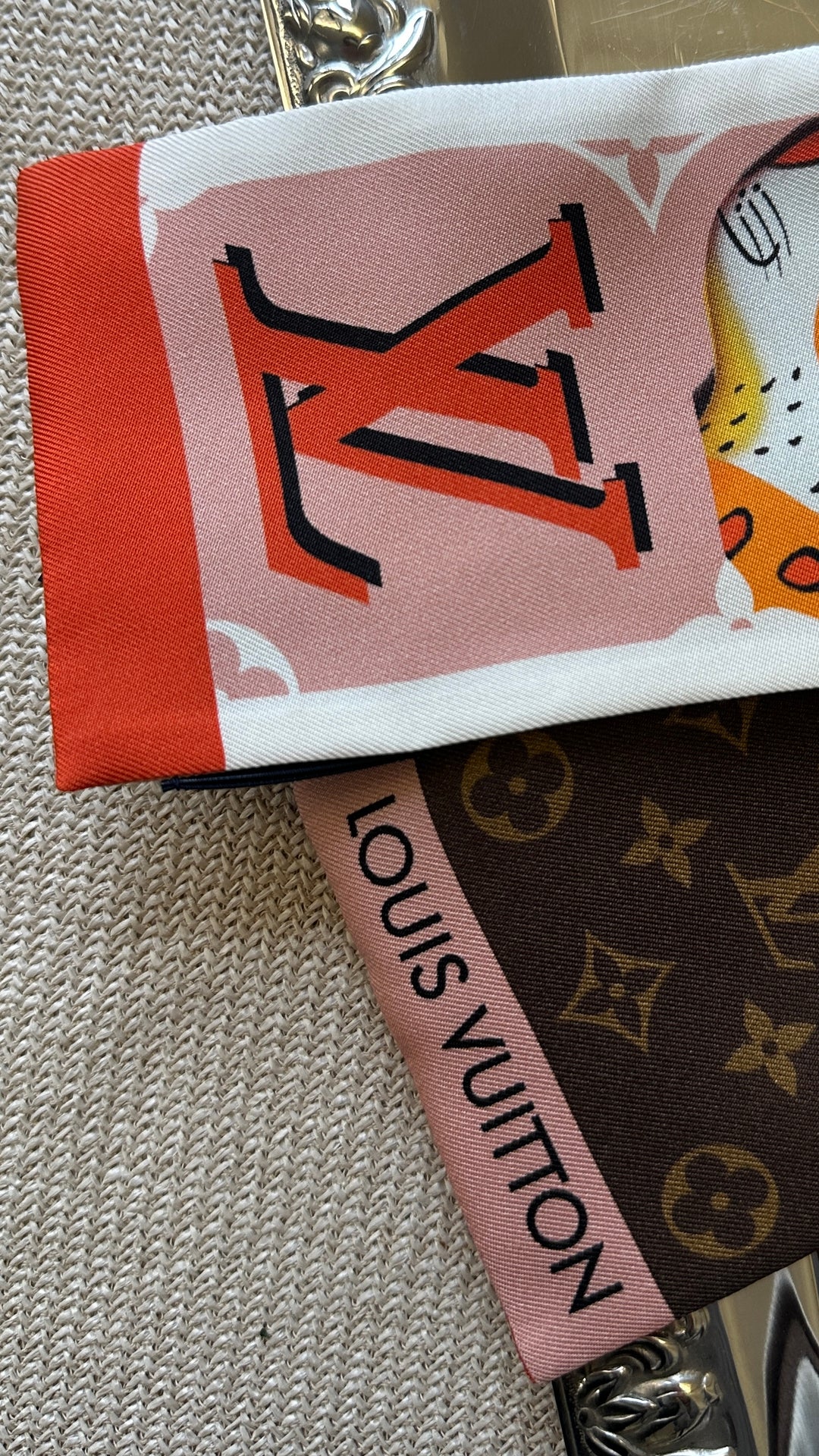 LOUIS VUITTON x Sun Yitian Leopard Maxi Bandeau