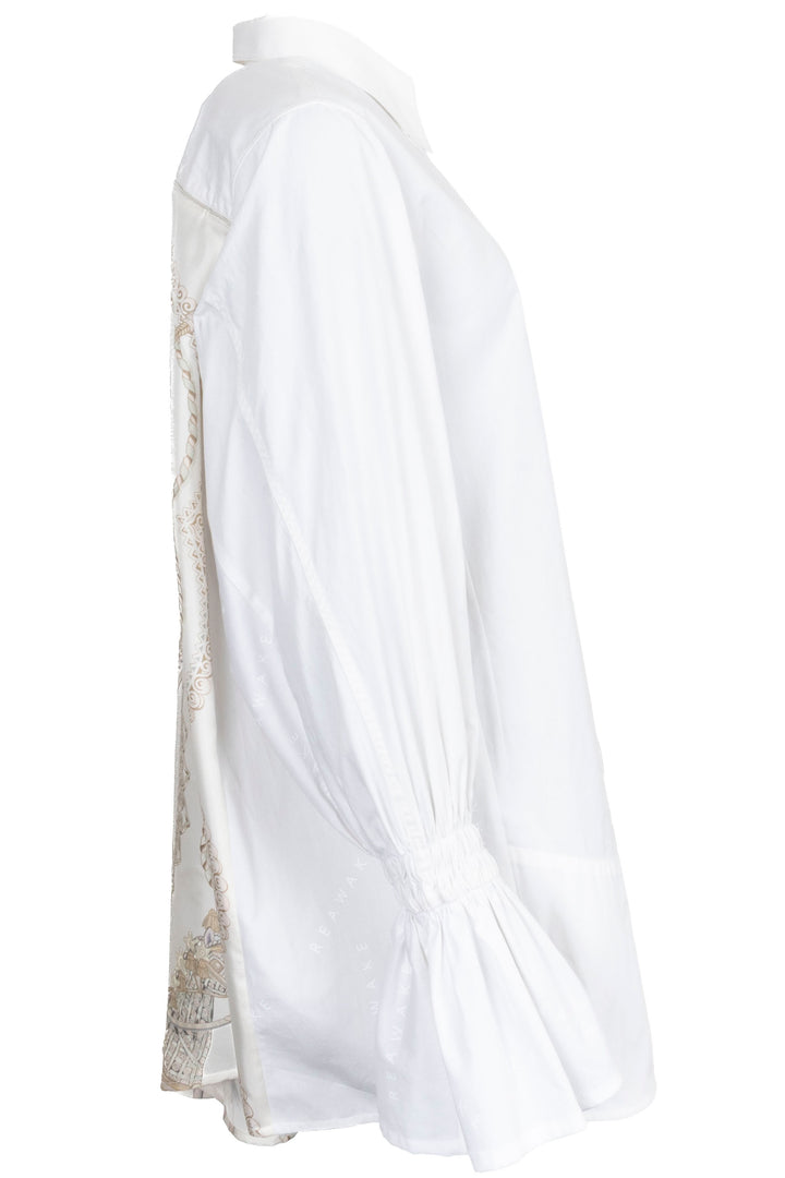 UNFOLD Oversize Blouse Dress