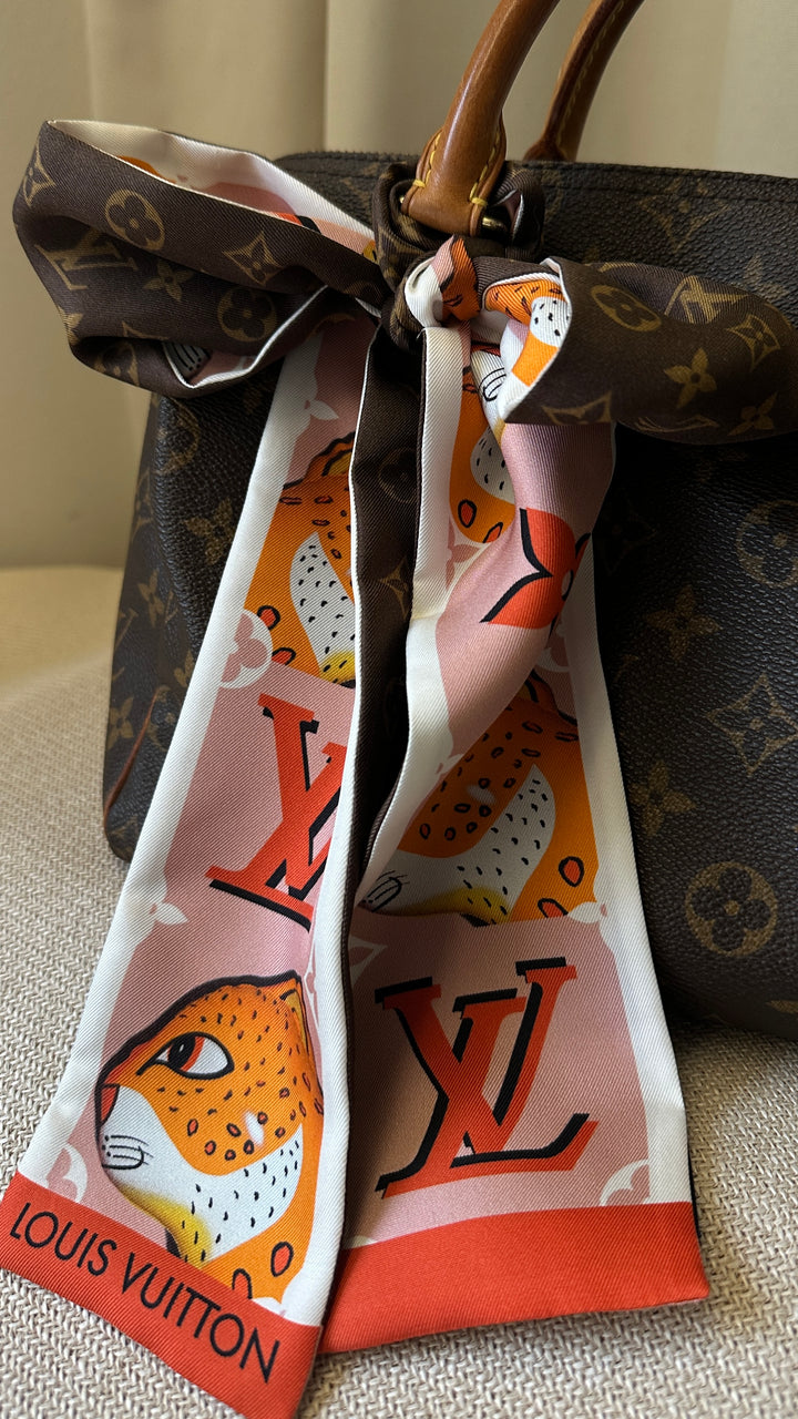 LOUIS VUITTON x Sun Yitian Leopard Maxi Bandeau