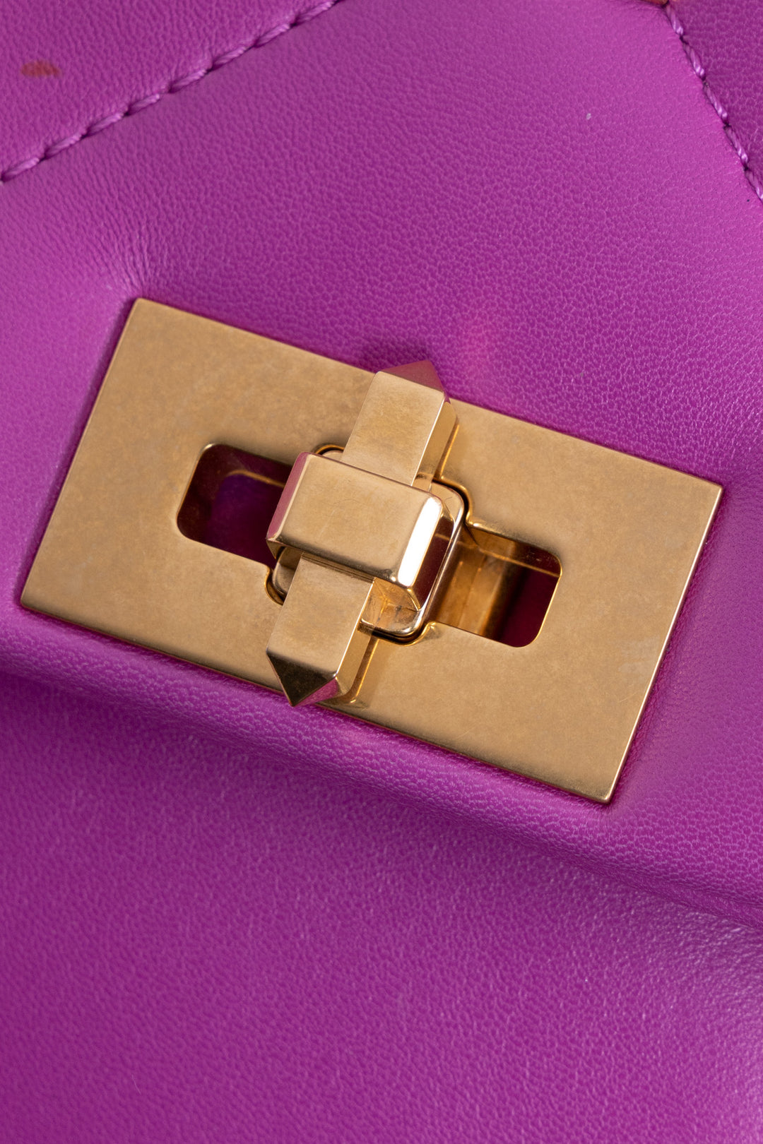 VALENTINO Roman Stud Top Handle Bag Pink