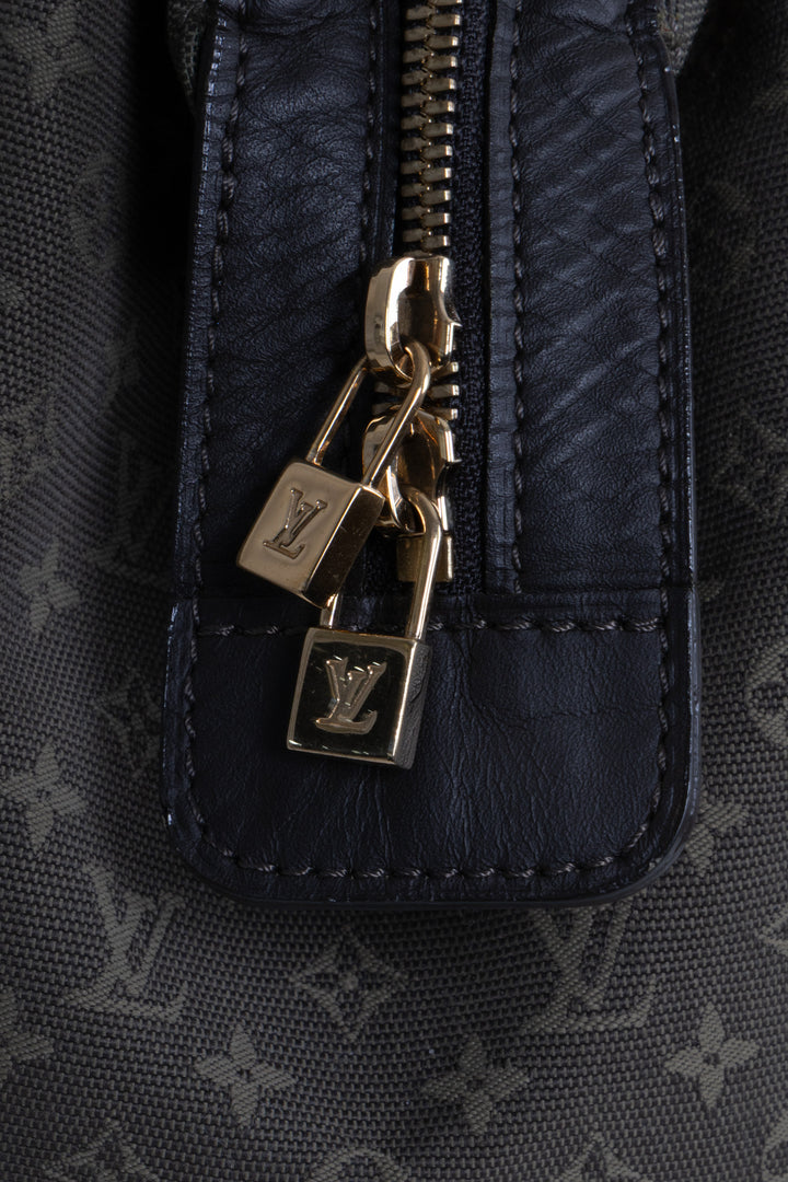 Sac Joséphine Louis Vuitton en toile Mini Lin kaki