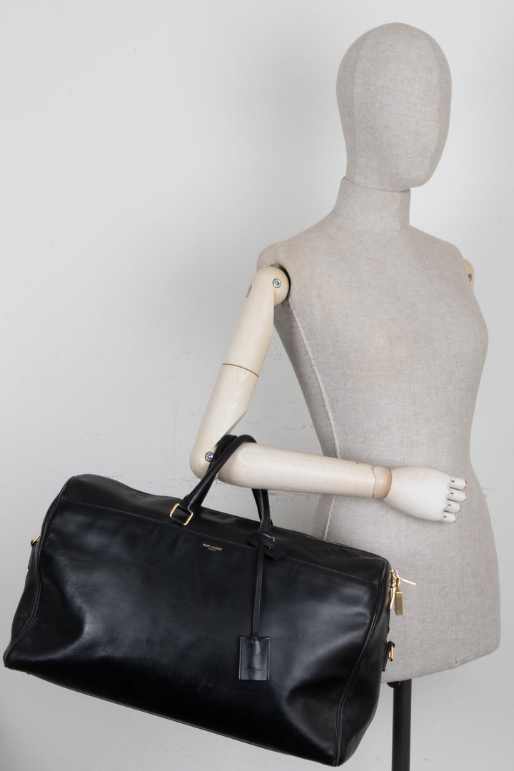 Sac Duffle classique SAINT LAURENT noir