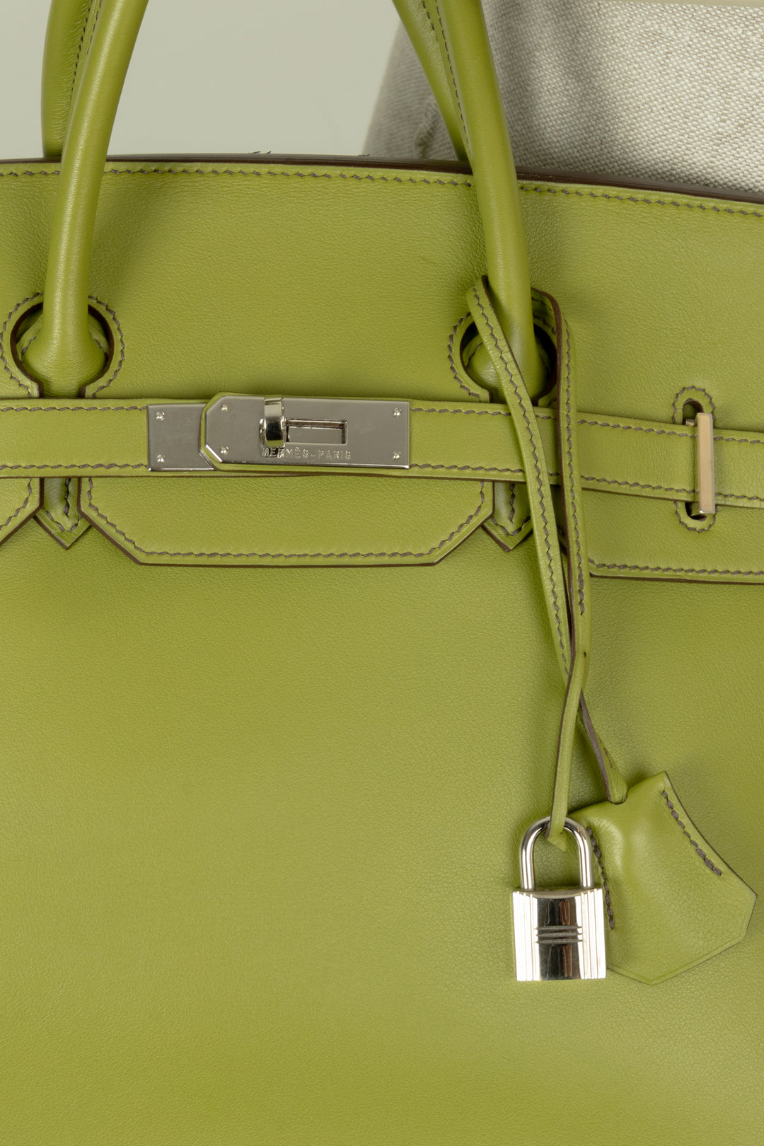 HERMÈS Birkin 35 Swift Vert Pelouse