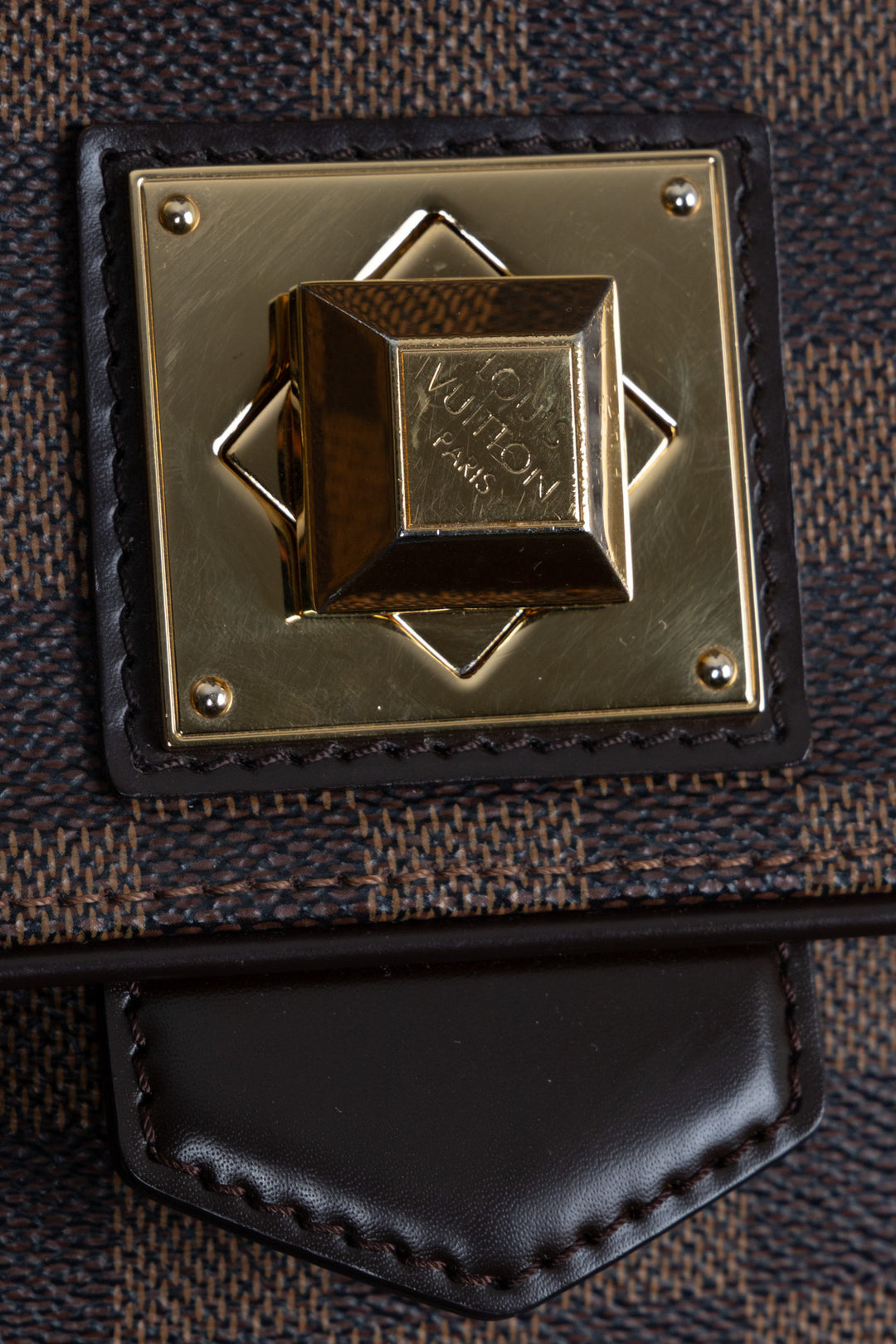 LOUIS VUITTON Bergamo GM Damier Ebene Bag