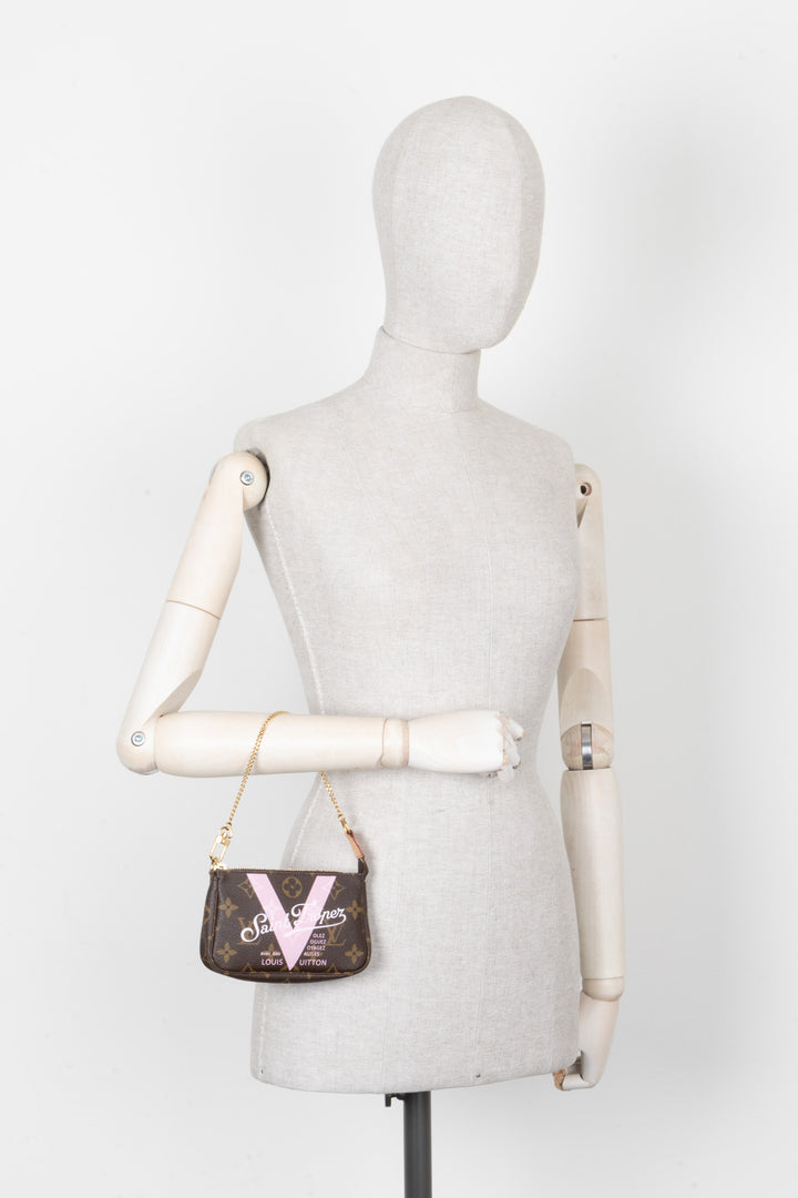 LOUIS VUITTON Mini Pochette Accessories MNG Saint Tropez