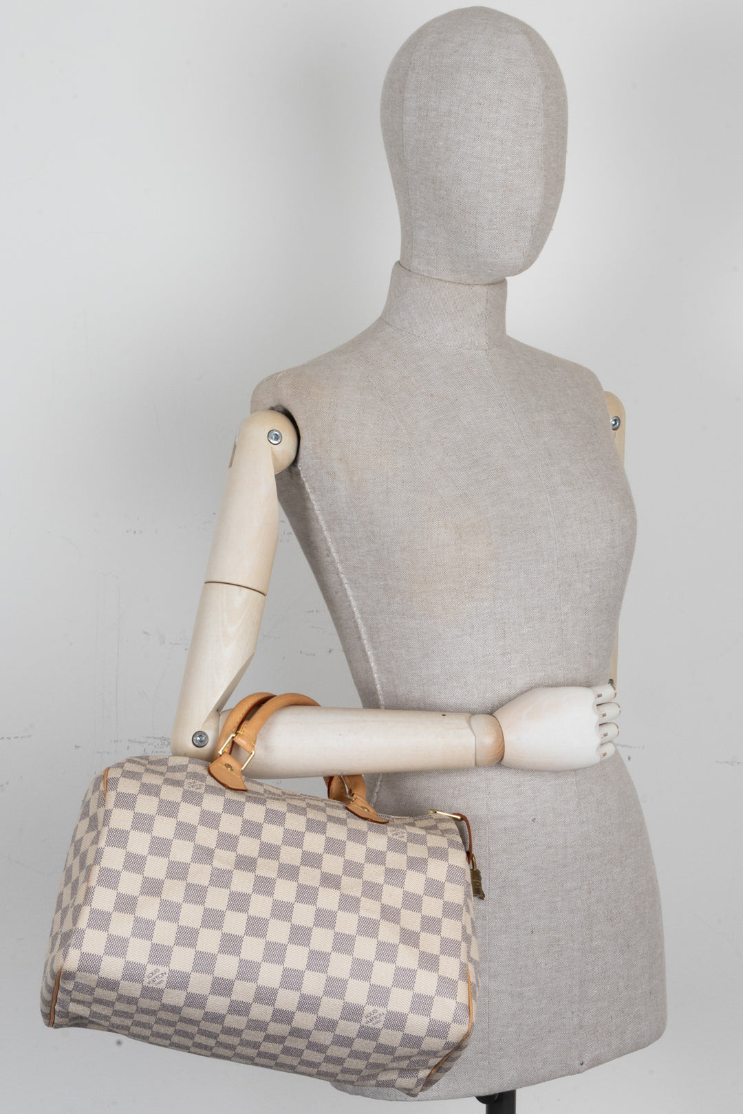 LOUIS VUITTON Speedy 30 Damier Azur