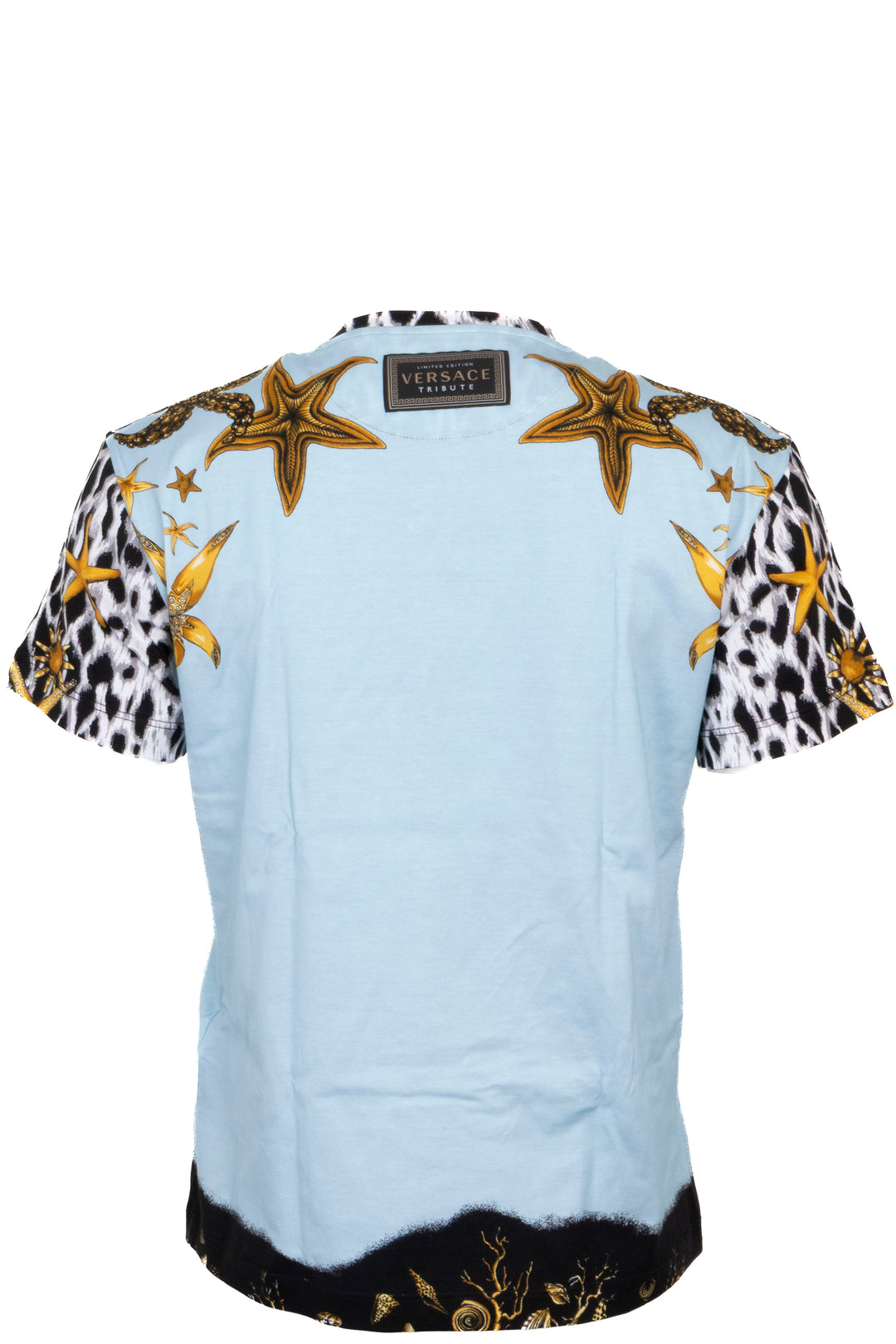Chemise VERSACE Tresor De La Mer en coton multicolore