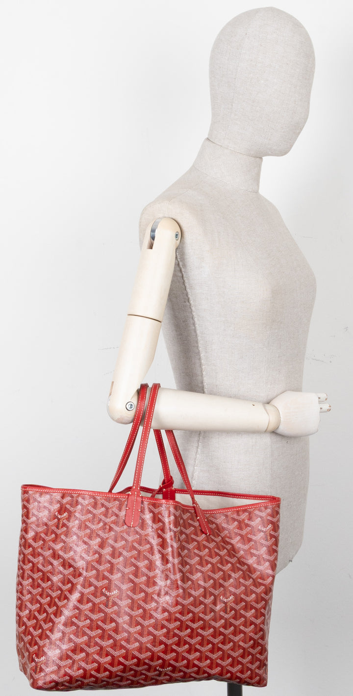 GOYARD Saint Louis PM Cabas Rouge