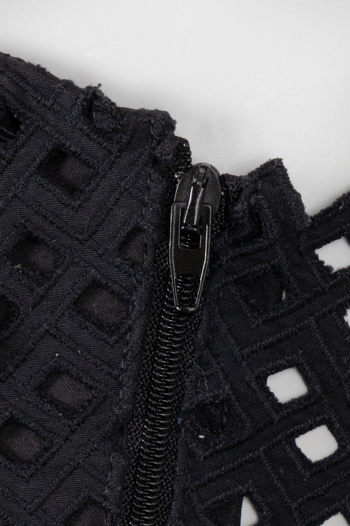 UNFOLD Embroidered Button Bustier