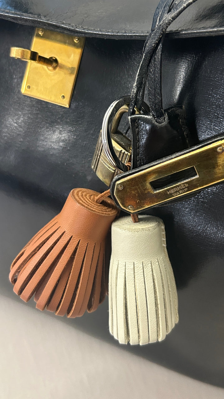 HERMÈS Carmen Uno-Dos Gold Craie