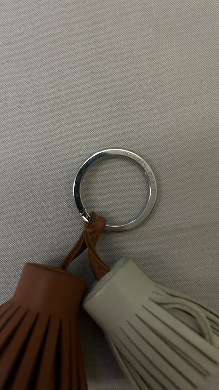 HERMÈS Carmen Uno-Dos Gold Craie