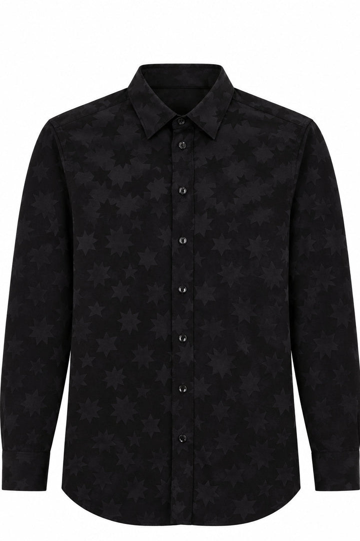 SAINT LAURENT by Hedi Slimane Star Print Shirt