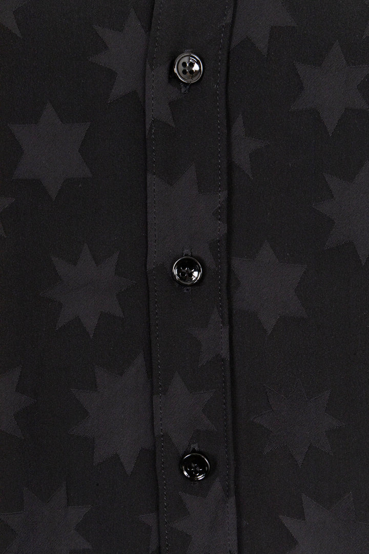 SAINT LAURENT by Hedi Slimane Star Print Shirt