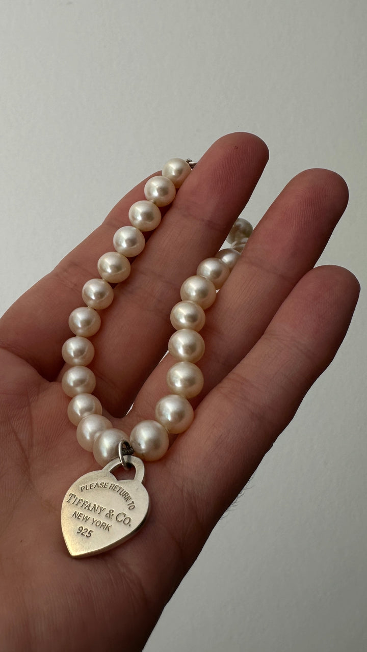 Bracelet RTT Perles TIFFANY&amp;CO.