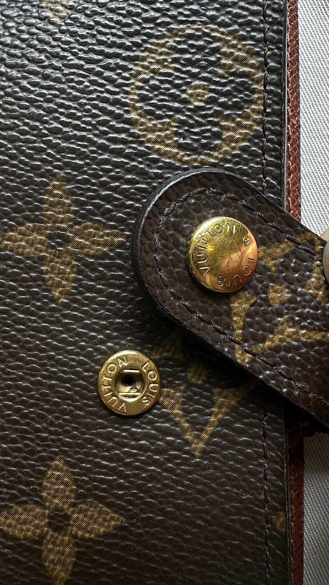 Agenda PM MNG en toile LOUIS VUITTON