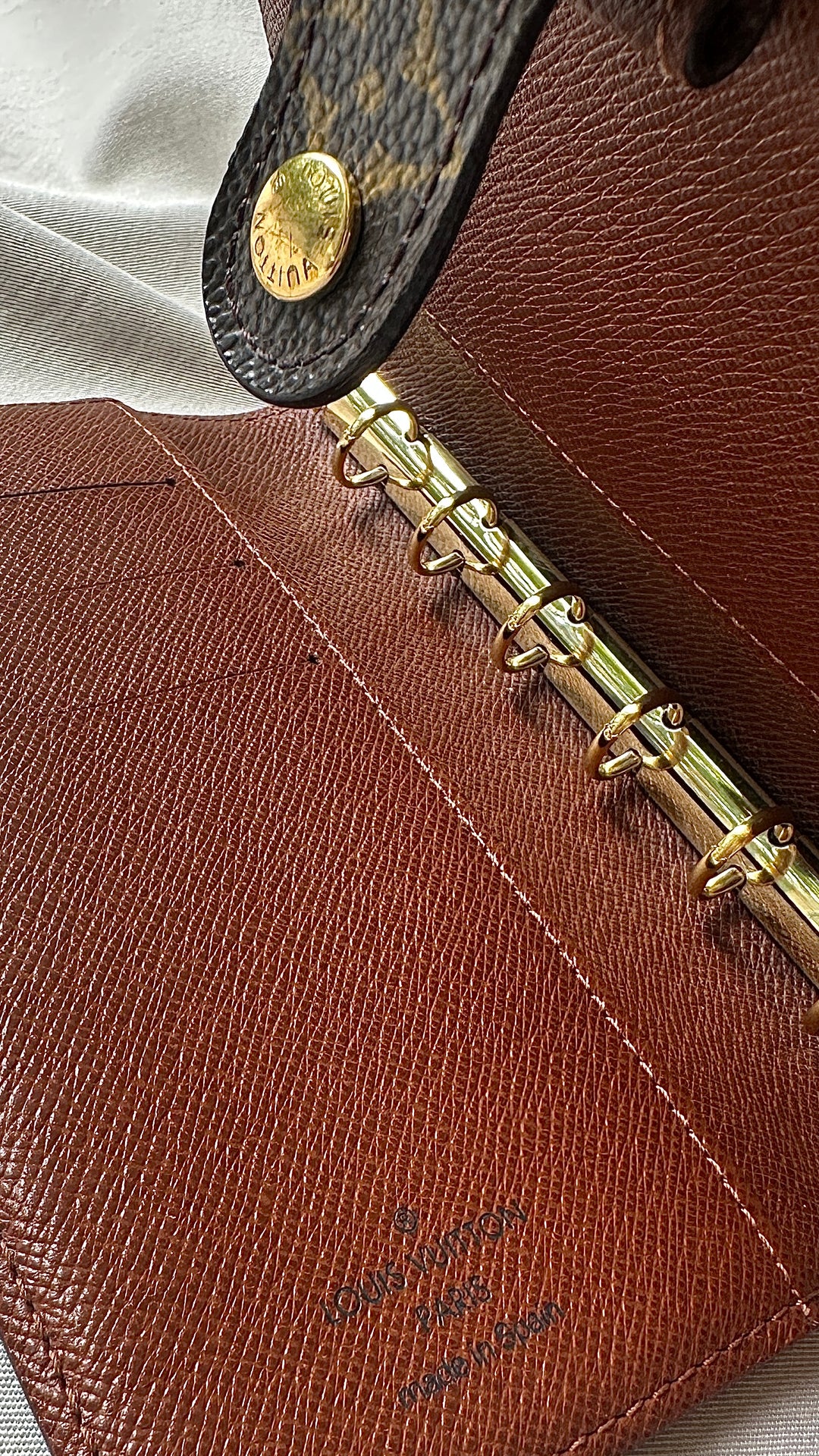 Agenda PM MNG en toile LOUIS VUITTON