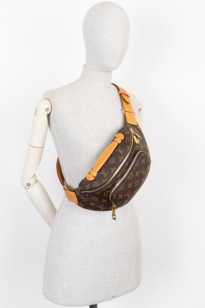 LOUIS VUITTON Bum Bag MNG Canvas