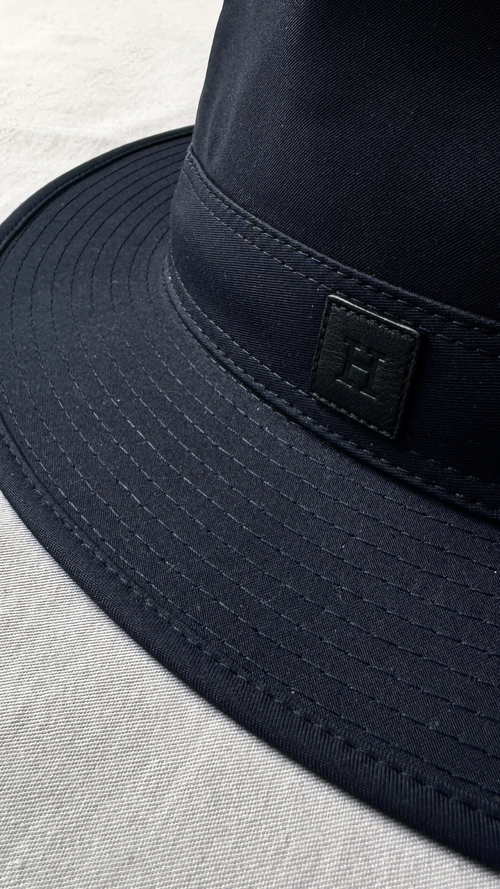 HERMÈS Bucket Hat Navy