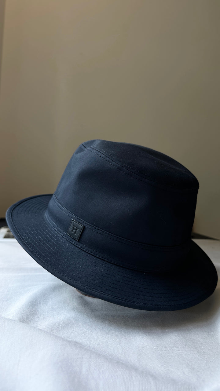 HERMÈS Bucket Hat Navy