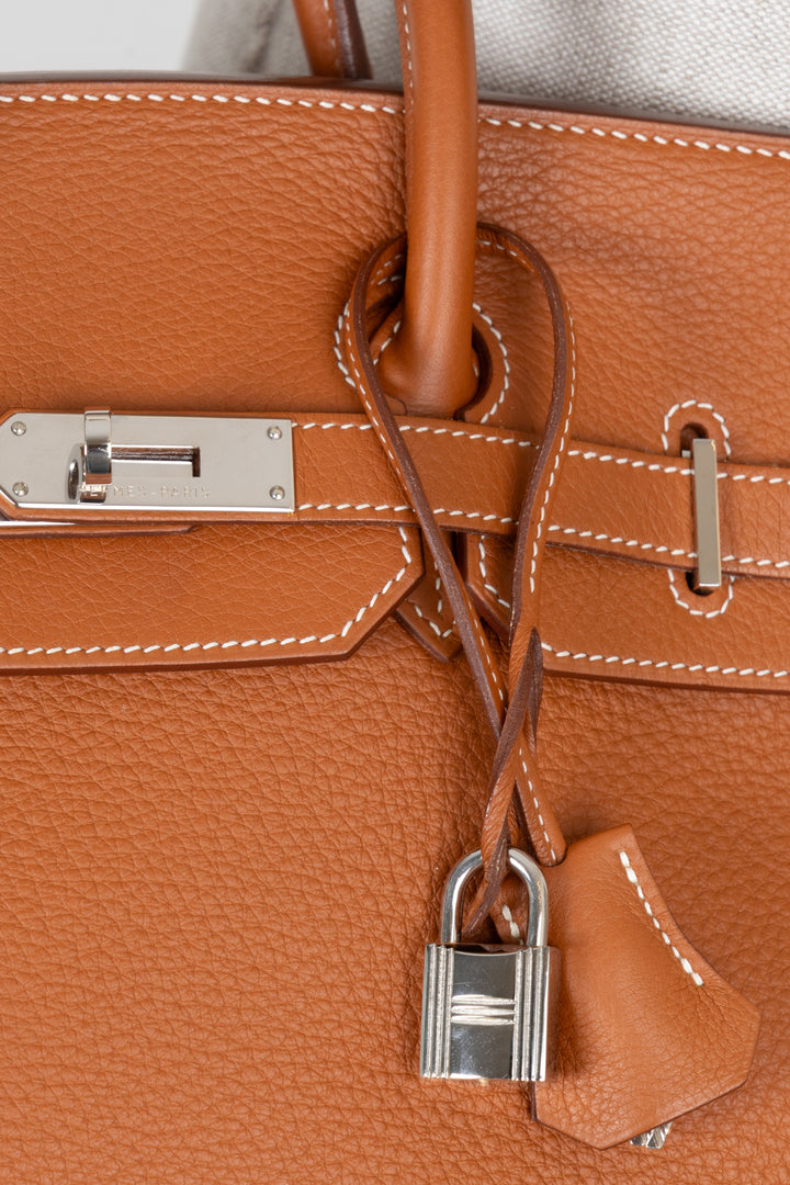 HERMÈS Birkin 35 Clemence Clay