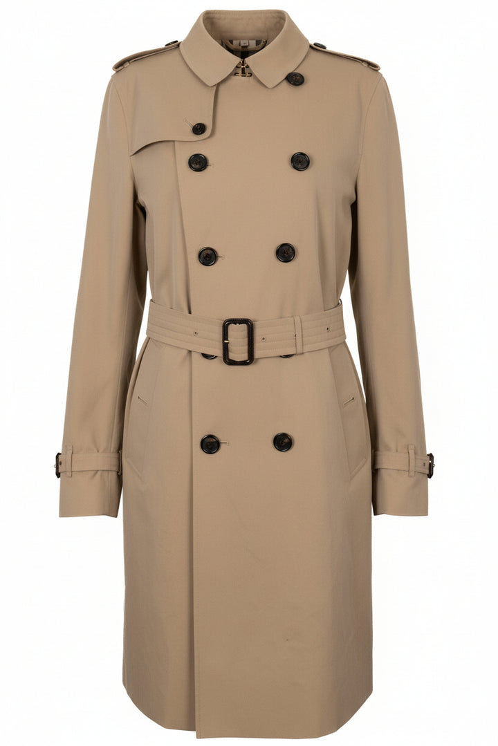 BURBERRY Le trench-coat classique ceinturé Sandringham Beige