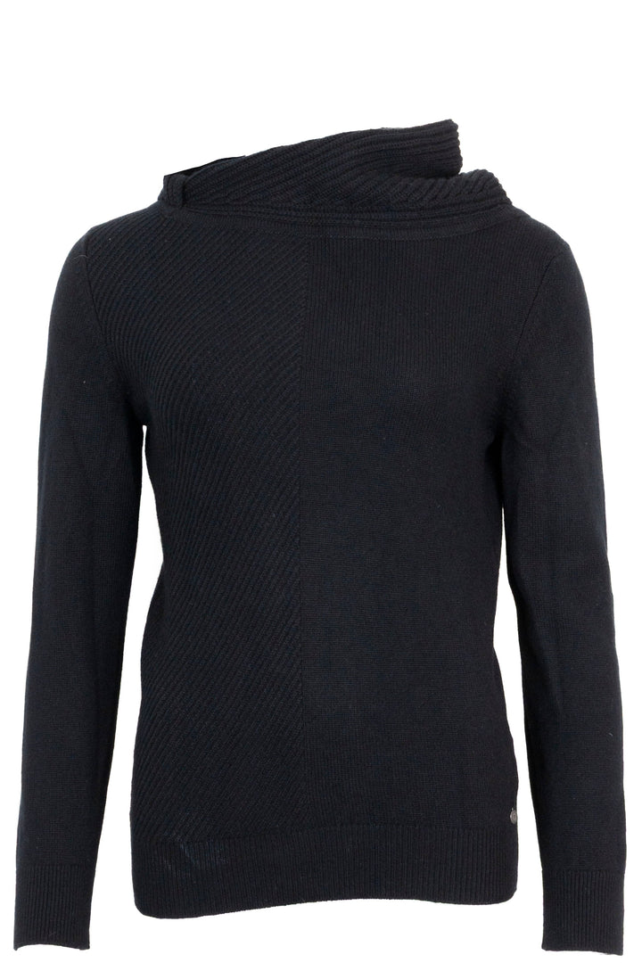 HERMÈS Turtle Neck Knit Cashmere Black