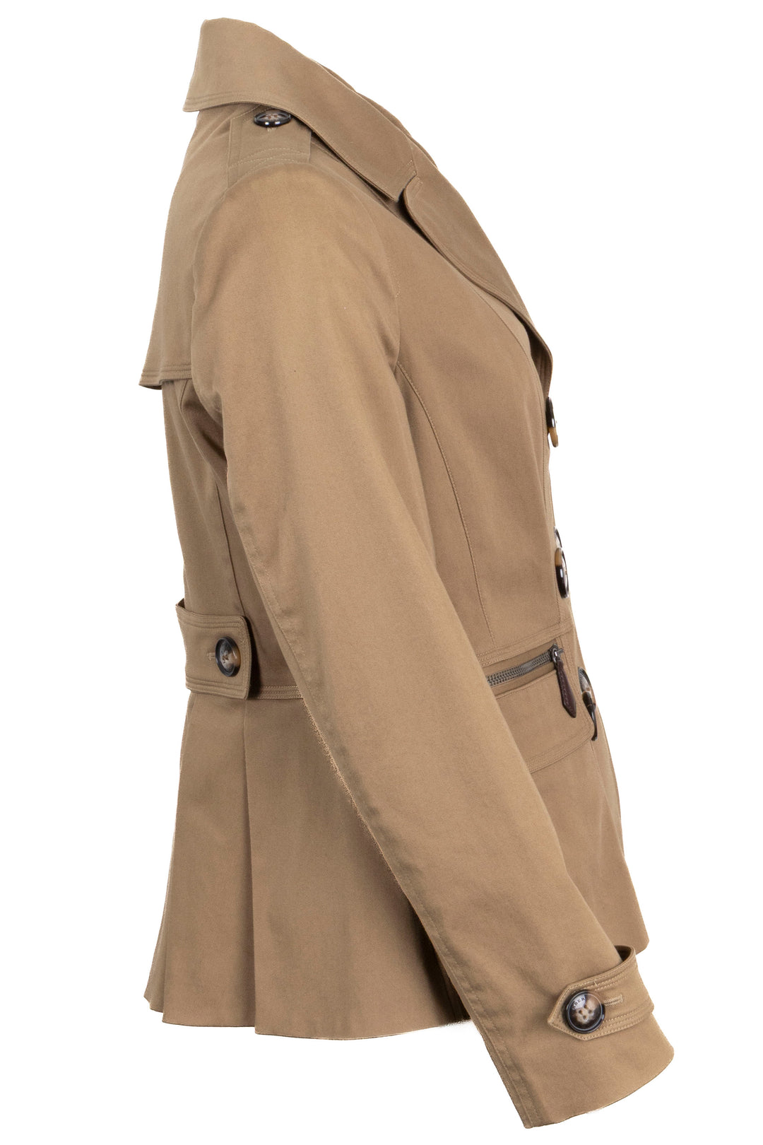 BURBERRY BRIT Jacket Cotton Khaki
