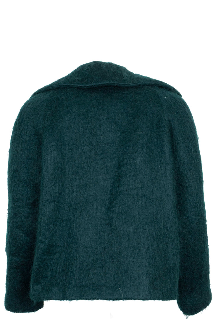 GUCCI Short Jacket Green Mohair Green