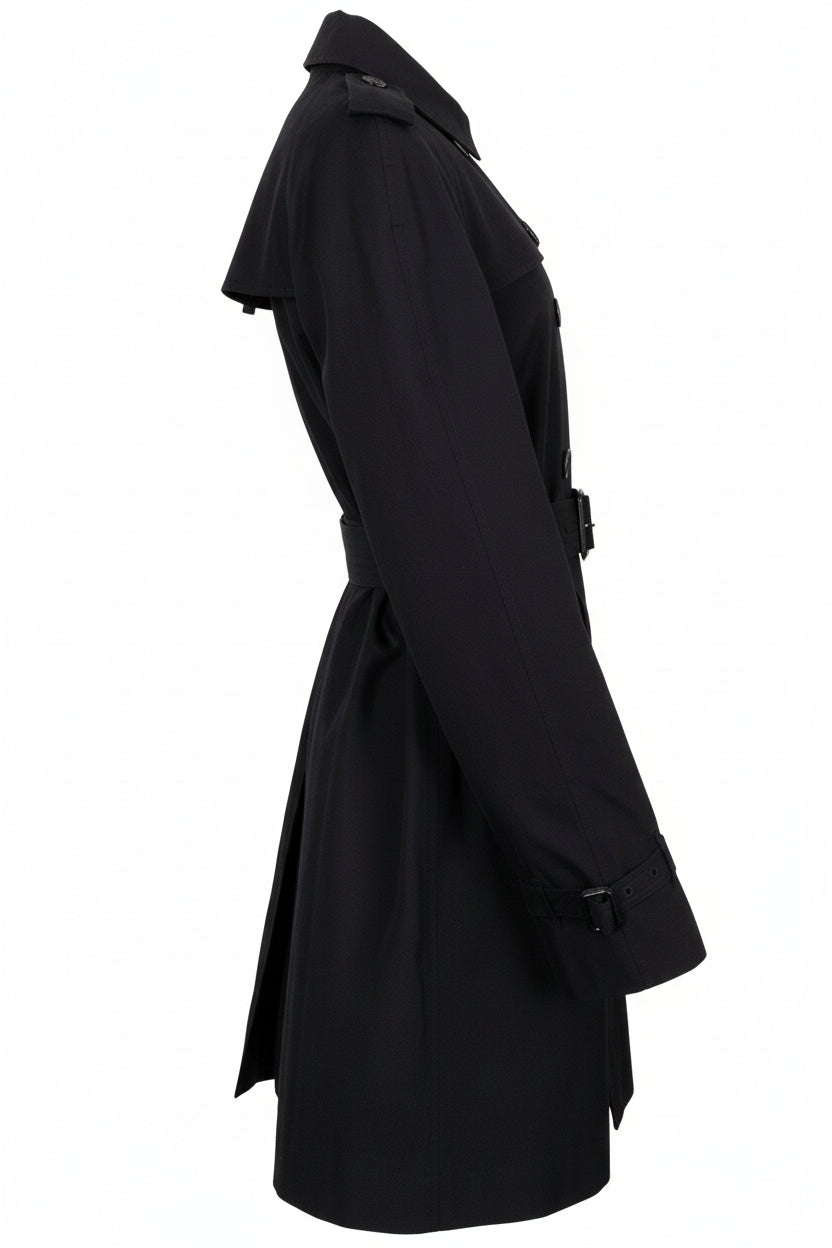 BURBERRY Prorsum Trench Coat Black
