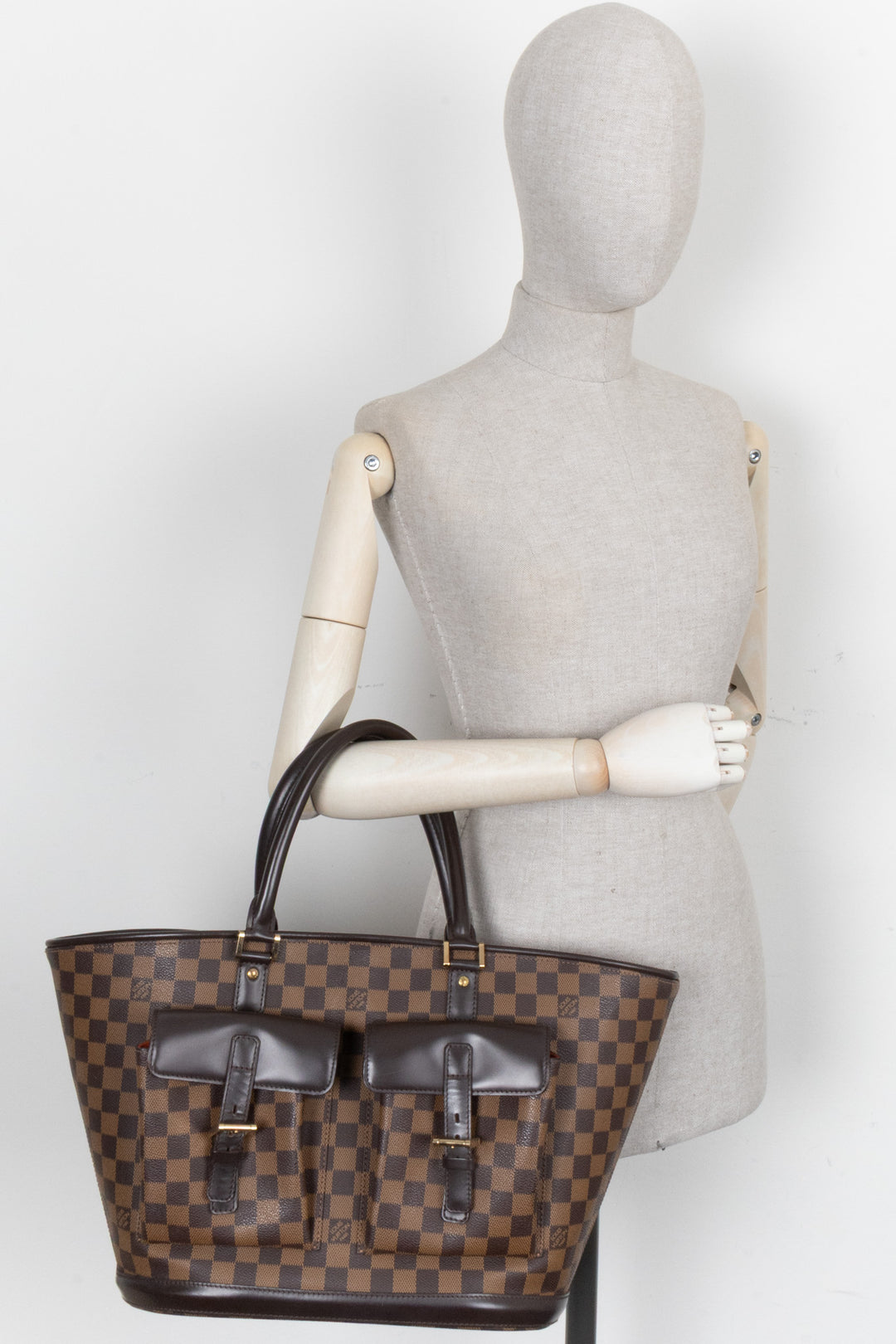 LOUIS VUITTON Manosque GM Damier Ebene