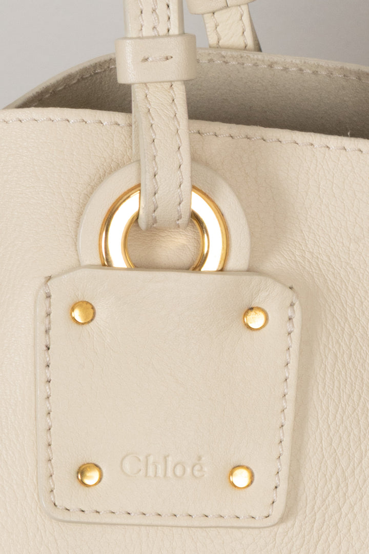 CHLOÉ Vick Tote Bag Ivory