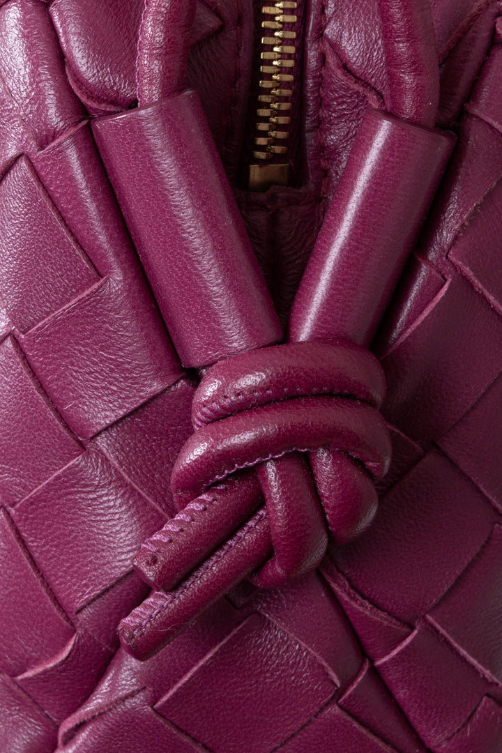 BOTTEGA VENETA Mini Loop Camera Bag Leather Pink
