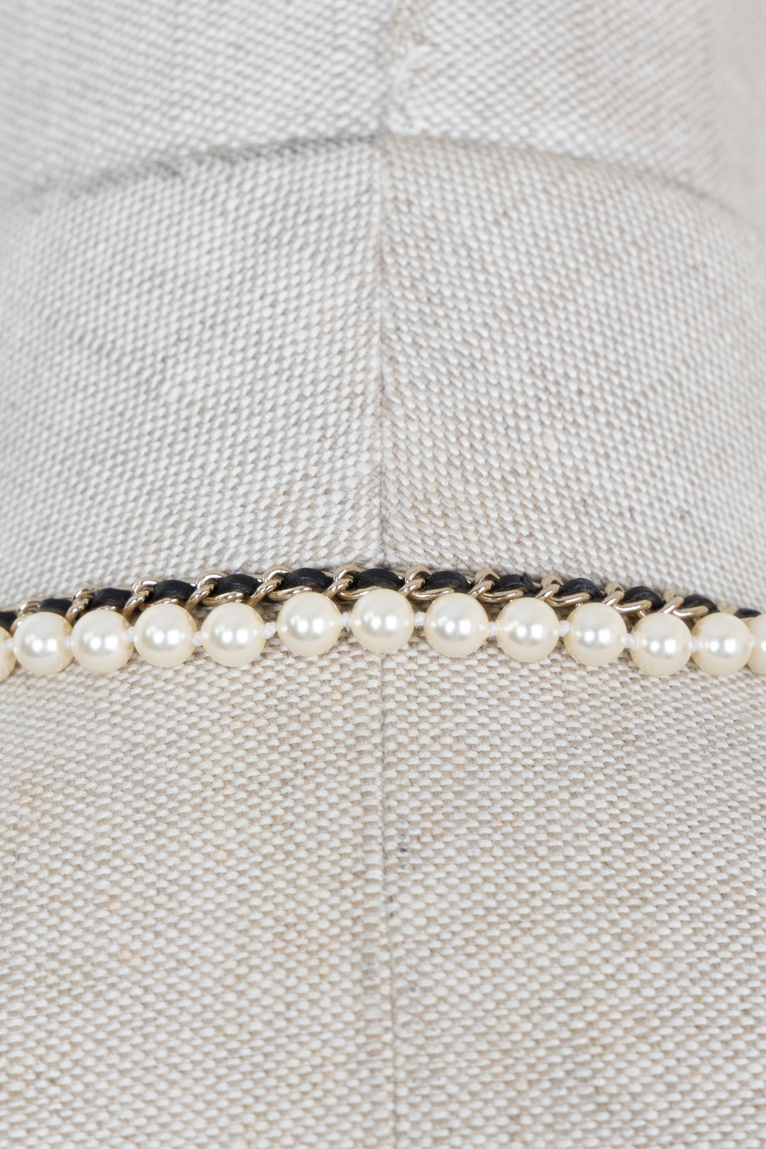 CHANEL The Chain Flap Bag Necklace Pearls Chain