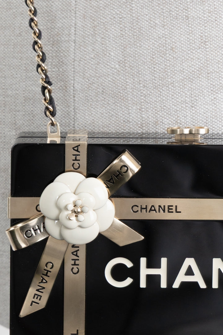 CHANEL Gift Box Minaudière Black
