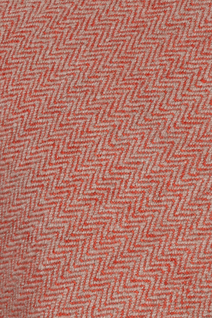 HERMÈS Swing Blanket Red Grey