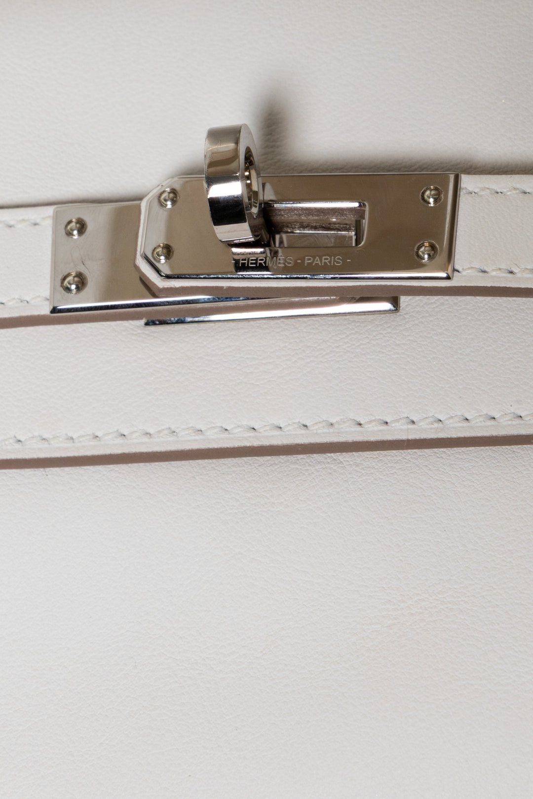 HERMÈS Kelly Moove cuir Swift blanc neuf