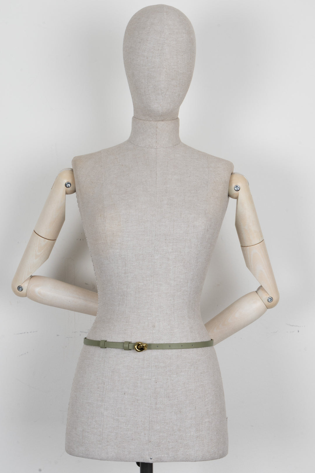 BOTTEGA VENETA Knot Belt Leather Sage
