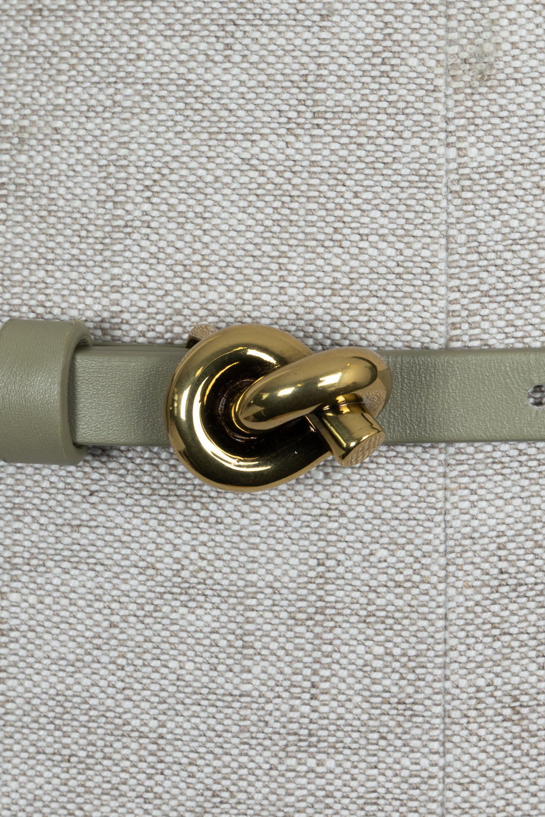 BOTTEGA VENETA Knot Belt Leather Sage