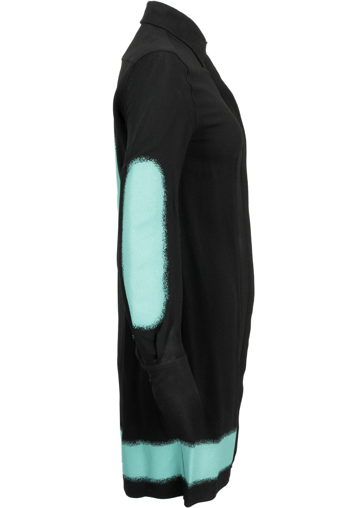 BALENCIAGA Circle Shirt Dress Black