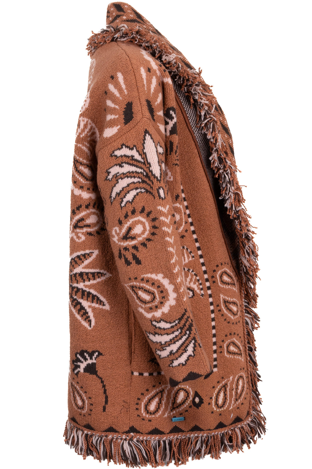 ALANUI Wool Cardigan Cognac