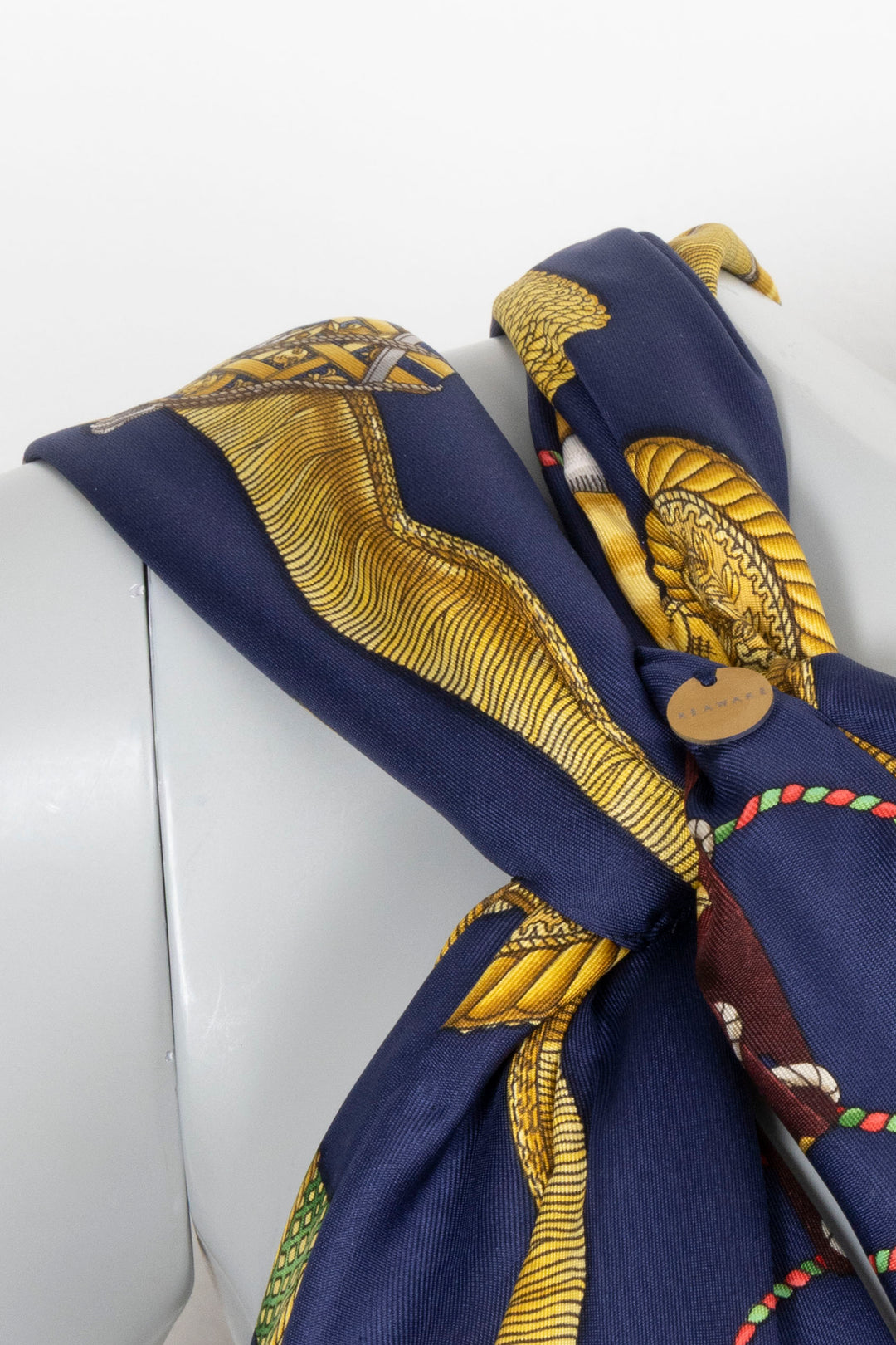 UNFOLD Silk Scarf Tulip Dress
