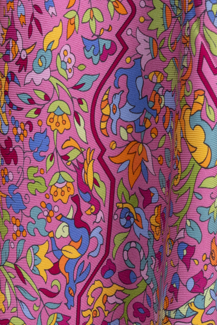 UNFOLD Silk Scarf Tulip Dress