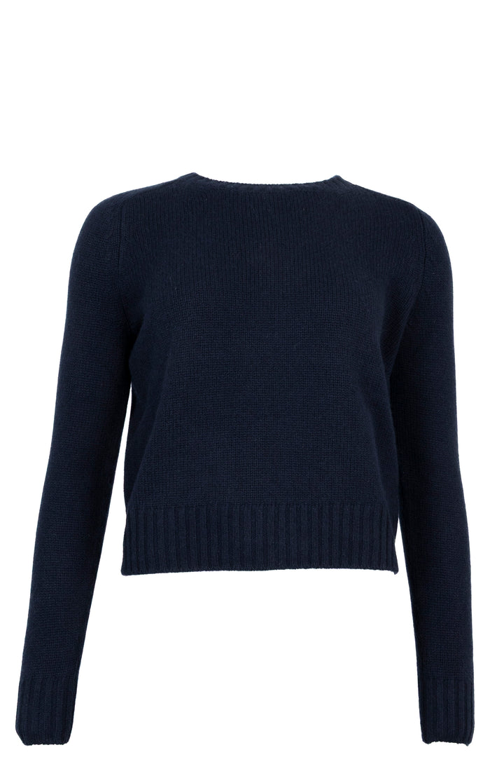 CHRISTIAN DIOR Back Logo Knit Cashmere Navy